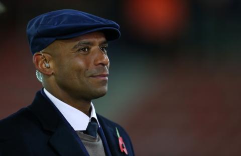 Trevor Sinclair at a U21 International Friendly match.