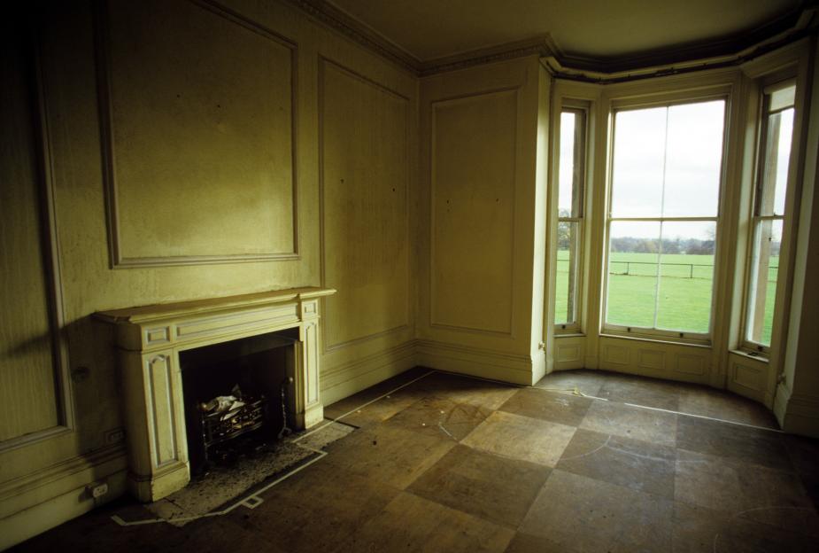 Interior view of Princess Diana's birthplace, Park House, Sandringham.