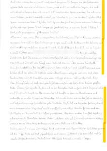 Handwritten letter bragging about evading police.
