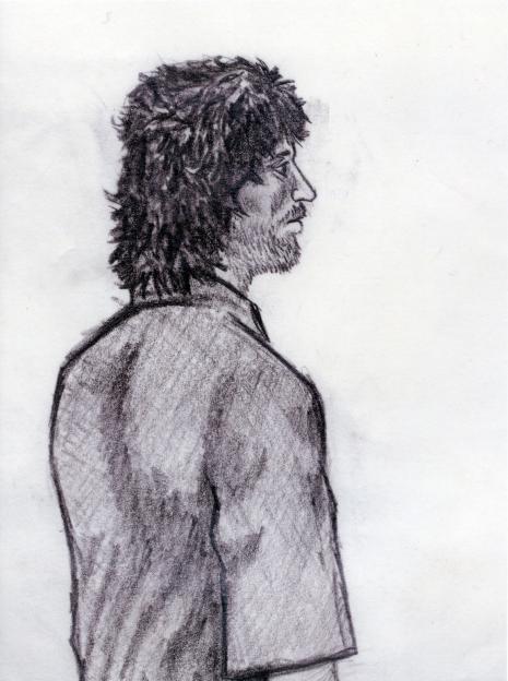 Police sketch of John Cooper.