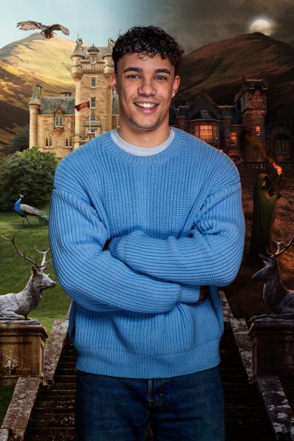 Portrait of Freddie, a contestant from The Traitors, Series 3.