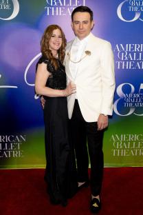 Erica Jackowitz and Roman Chiporukha at the American Ballet Theatre's 85th Anniversary Gala.