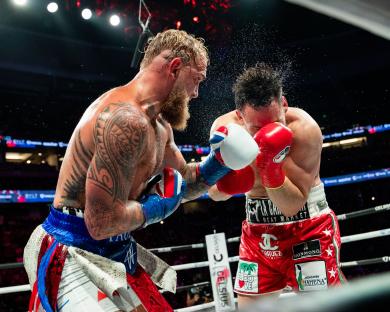 Jake Paul boxing Julio Cesar Chavez Jr.