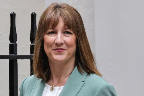 Rachel Reeves, Chancellor of the Exchequer, leaving 11 Downing Street.
