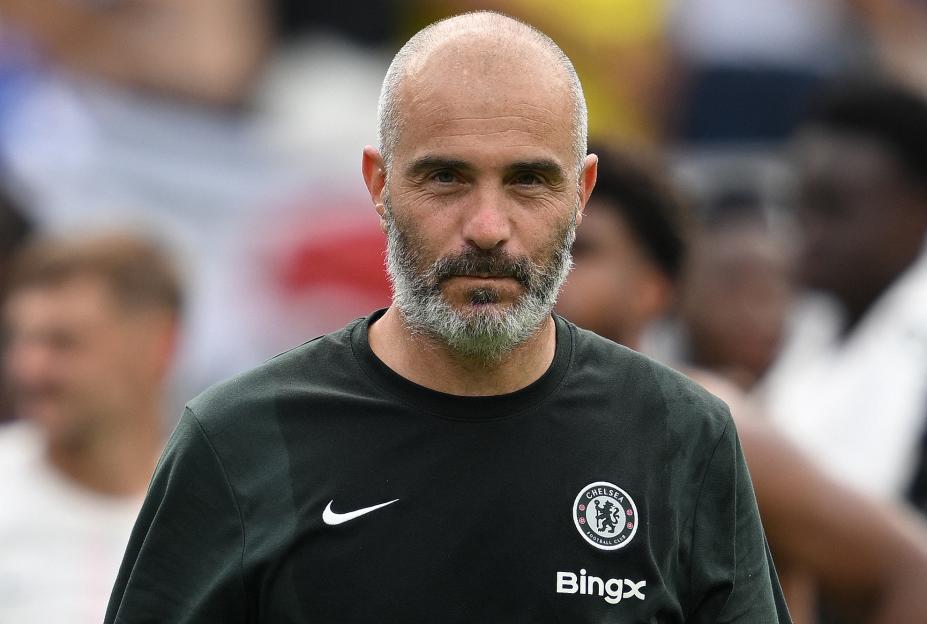 Enzo Maresca, Chelsea's head coach.