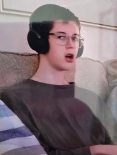 Photo of a missing autistic teenager.