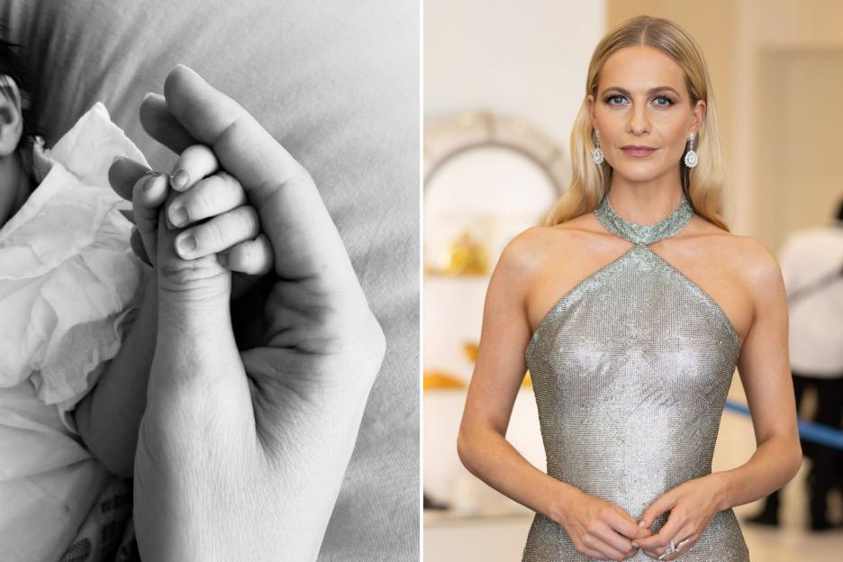 Poppy Delevingne gives birth and shares first snap of baby girl as she reveals her unusual name