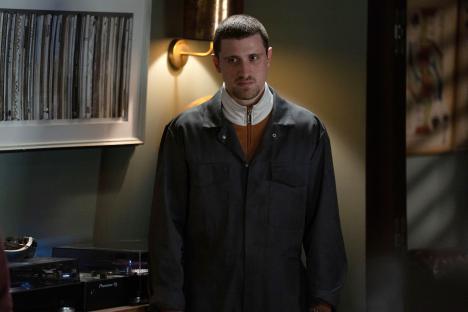 Elijah Holloway as Harry Mitchell in EastEnders.