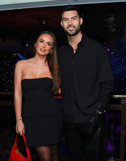 Millie Court and Liam Reardon attend the 29th annual Legends Of Rugby dinner.