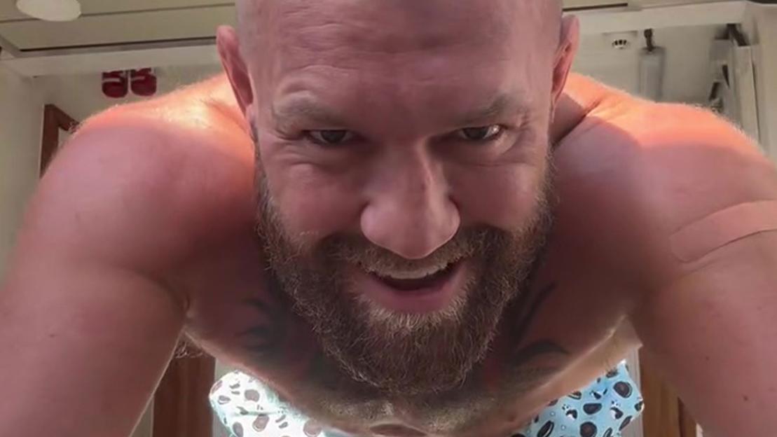Conor McGregor shows off bizarre new hair after whisking fiancee Dee Devlin away amid UFC star’s kiss with mystery woman