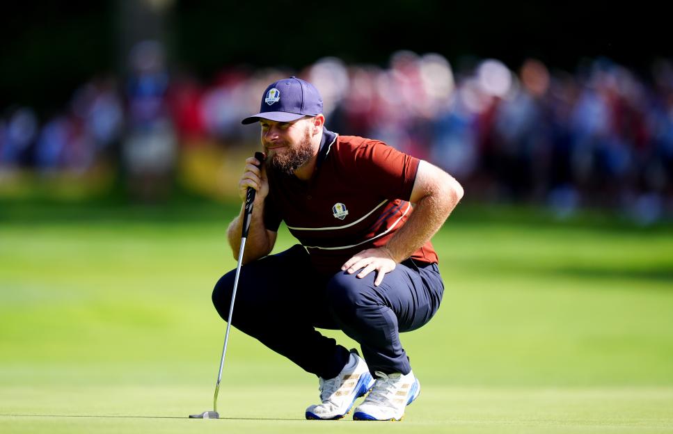 Europe suffer Ryder Cup injury worry as Tyrrell Hatton is drafted into fourballs as late replacement