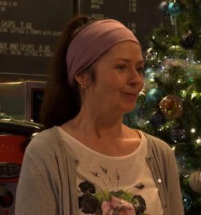 Marie Evans, an EastEnders waitress.