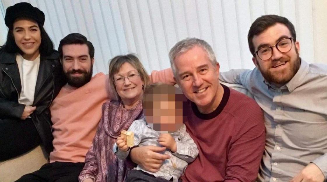 Photo of a family group.