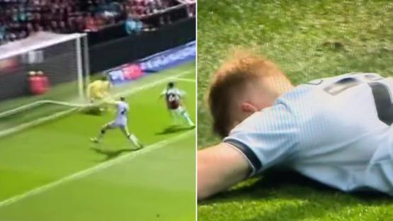 ‘Harder to miss than score’ – Embarrassed Millwall star left floored after miss that could have put them in playoffs