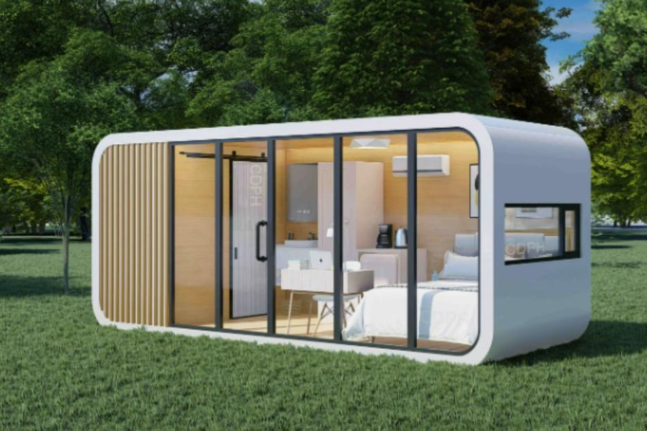AliExpress is selling a tiny home with bathroom AND kitchen for just £1.4k & it’s delivered in a week