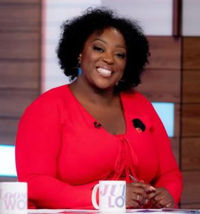 Judi Love on the Loose Women TV show.