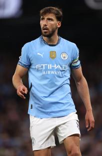 Ruben Dias of Manchester City in uniform.