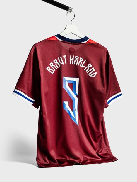 Haaland to add his middle name to Norwegian shirt ahead of September friendlies.