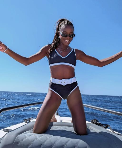 Big Brother’s AJ Odudu looks incredible as she strips off to a bikini on holiday ahead of show launch