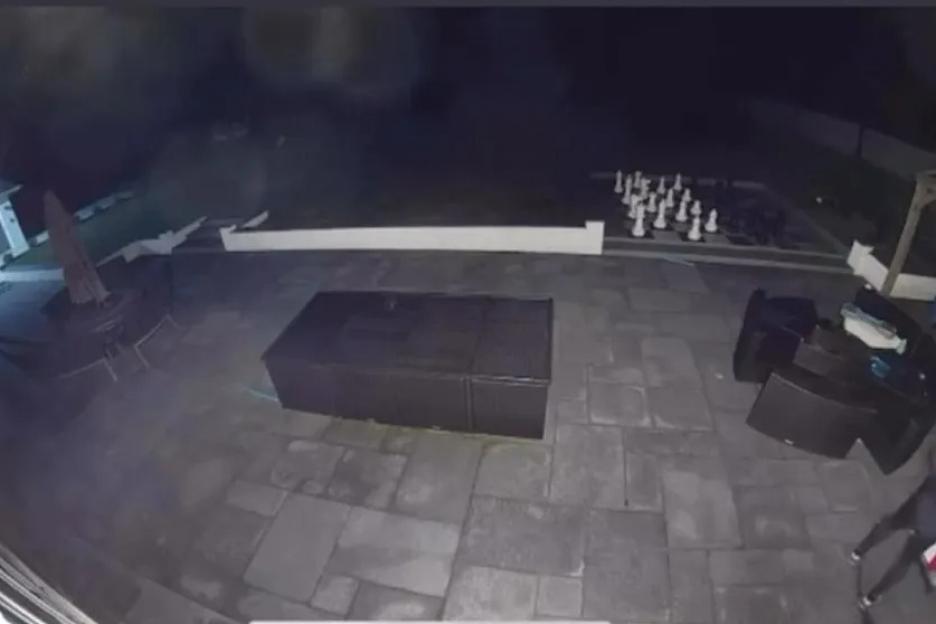 England star slams ‘low life’ burglars who robbed London home and took off with valuables as he shares shock footage