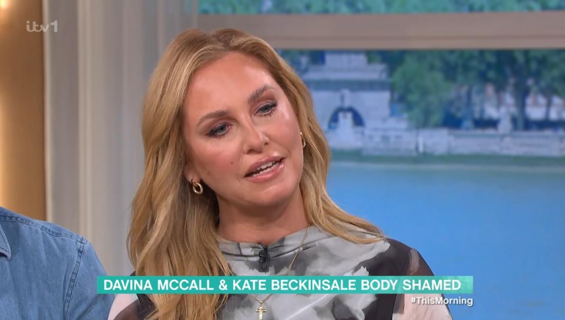Josie Gibson on This Morning ITV.
