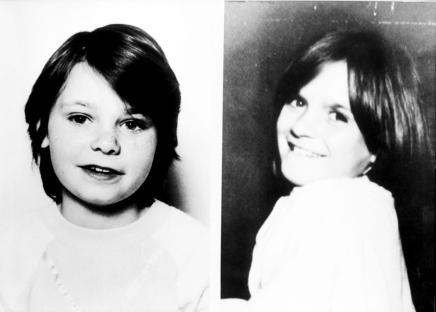 Composite photo of Karen Hadaway and Nicola Fellows, two girls murdered in 1986.