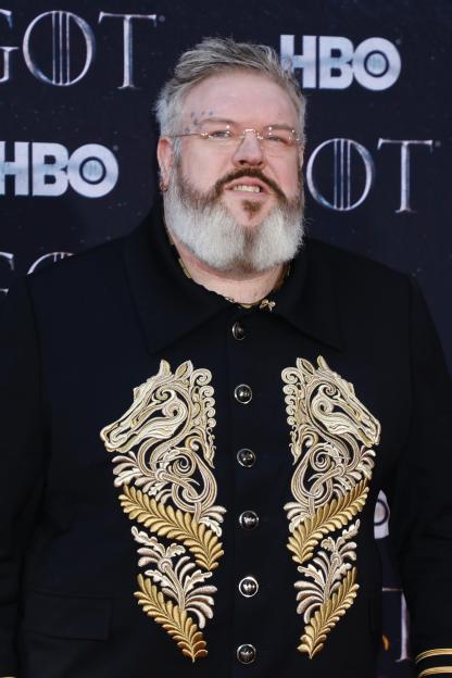 Kristian Nairn at the Game of Thrones season eight premiere.