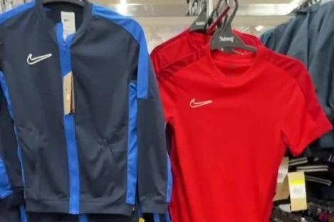 Savvy parents race to their local supermarket as they spot branded sports bargains for just £7 in the clothing section