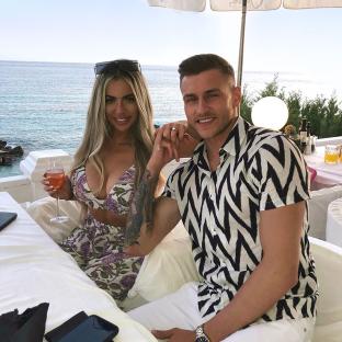 Holly Hagan and Jacob Blyth engaged.