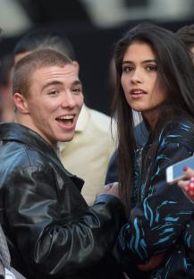 Rocco Ritchie and Kim Turnball attend the European Premiere of King Arthur Legend of the Sword at the Cineworld Empire, Leicester Square, London, UK. 10/05/2017.