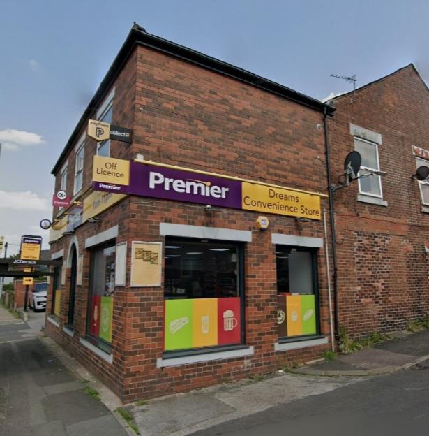 Premier Convenience store in Dukinfield.