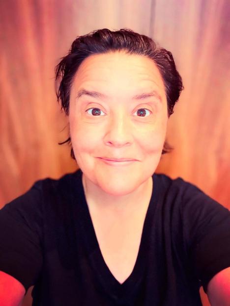 Susan Calman smiling at the camera.