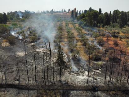 Israel facing ‘national emergency’ as massive wildfires burn towards Jerusalem with 18 suspects arrested over arson