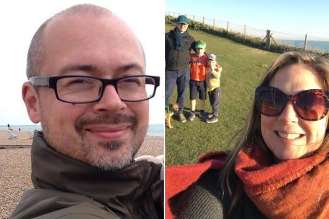My husband suddenly died at 47 after collapsing in our sons’ bedroom at 1am – his only symptom was back pain