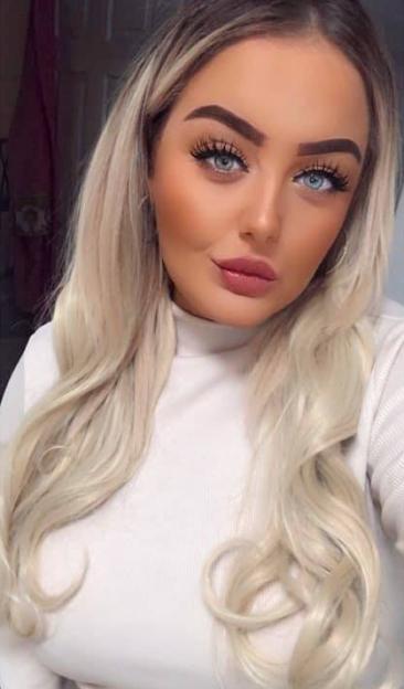 Photo of Kim Hall, a British beautician.
