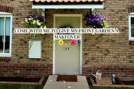 I gave my front garden a chic makeover with a Sainsbury’s bargain & a lick of paint & saved hundreds on new paving slabs