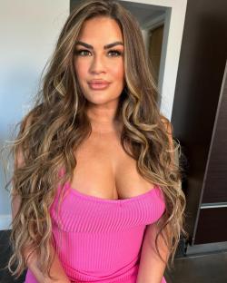 Brittany Cartwright in a pink top.