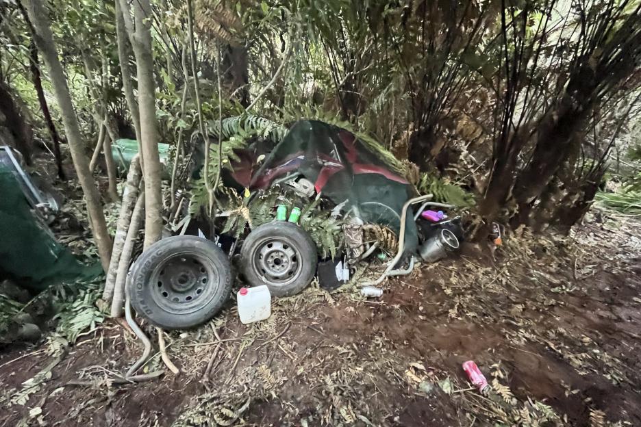 First haunting look at remote camp where fugitive dad ‘Bushman’ was holed up with his feral kids before being shot dead