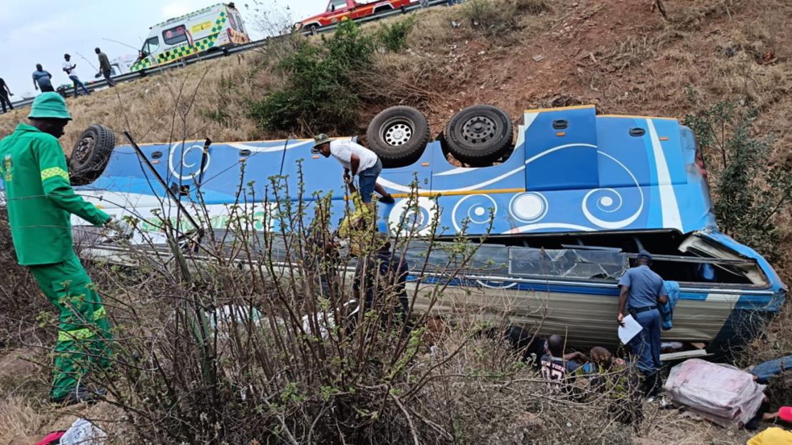 Several killed in bus crash in mountainous region of South Africa