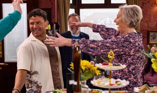 George Shuttleworth awaits Eileen Grimshaw's reaction to his marriage proposal.