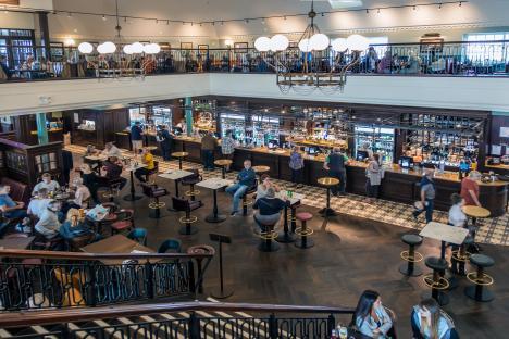 The Royal Pavilion Wetherspoon pub in Ramsgate, England.