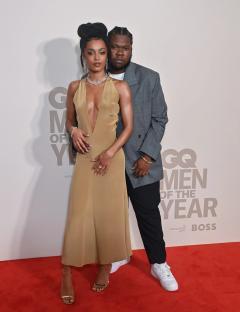 Jasmine Jobson and Kadeem Ramsay at the GQ Men of the Year Awards.