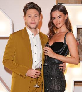 Niall Horan and Mia Woolley at a charity event.