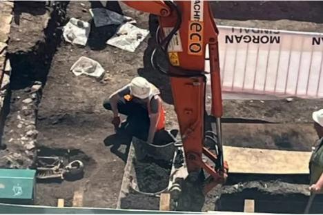 Archaeologists uncover grisly treasure trove dating back 300 years hidden beneath abandoned Debenhams