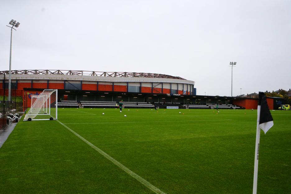 Two-time FA Cup finalists leave world-famous 51,866-seater home to play in tiny stadium holding just 990 fans