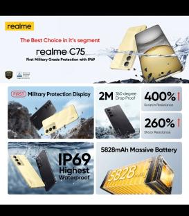 realme Sets a New Durability Standard: C75 Launched with Industry-Leading Certifications 6