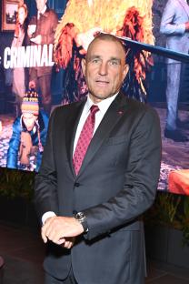 Vinnie Jones at a Netflix event.
