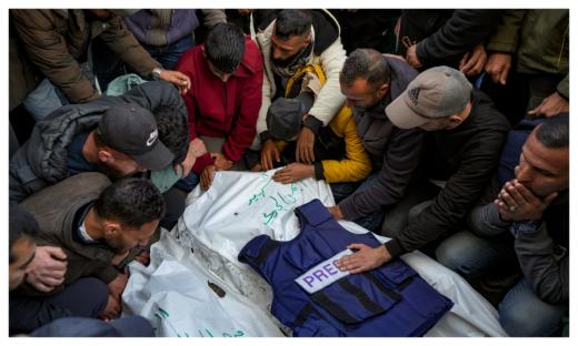 Palestinian journalist killed in Israeli strike