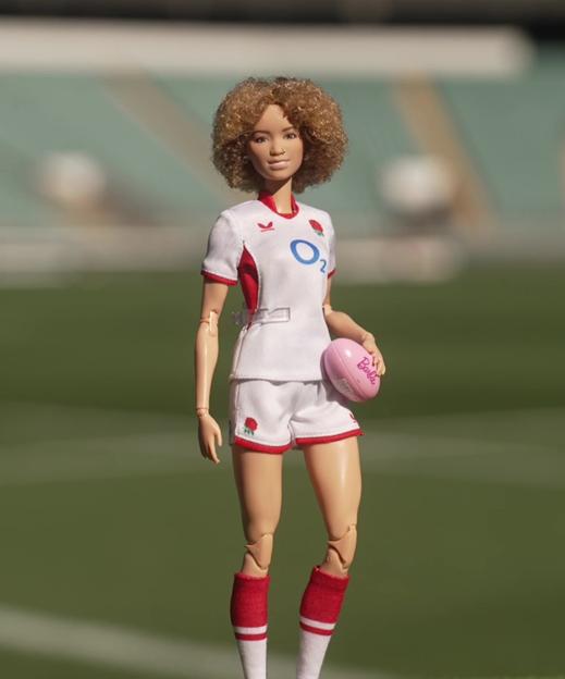 England Rugby Star Ellie Kildunne to Inspire with Her Own Barbie Doll!