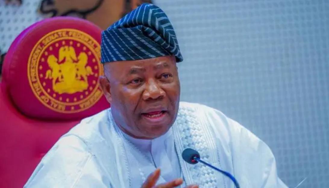 ‘Nigeria proud way Tinubu was buried’ – Akpabio goofs (VIDEO)